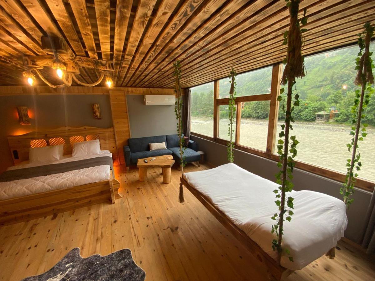 Heaven VIP Wooden Palace Bed and Breakfast Ardeşen Buitenkant foto