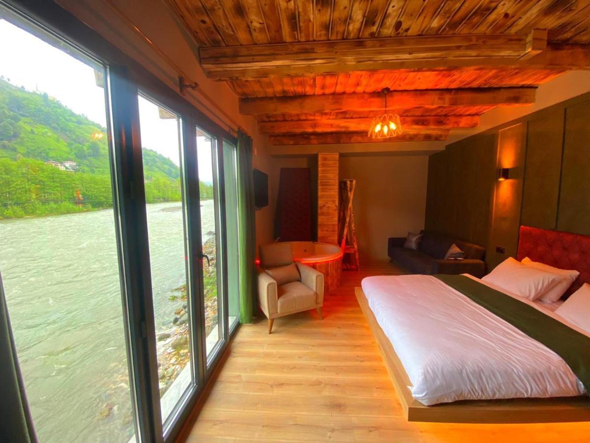 Heaven VIP Wooden Palace Bed and Breakfast Ardeşen Buitenkant foto